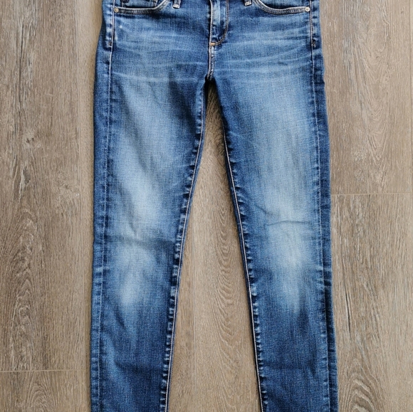 25R AG ADRIANO GOLDSCHMIED ANKLE JEANS EUC - Picture 2 of 7